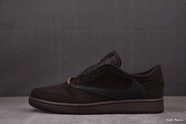 Kicked Out Shoe Store Travis OG Scott Low 1 x Brown Jordan Velvet Air DM7866-202 0819